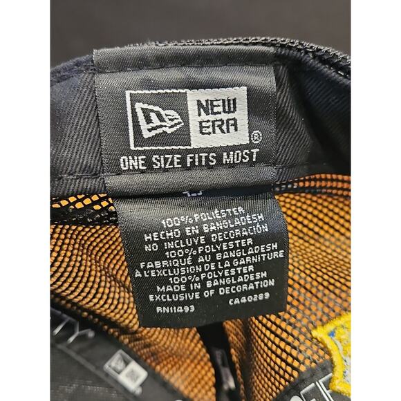 New Era Los Angeles Rams NFL Mesh Trucker 9Fifty Snapback Hat - Picture 11 of 11